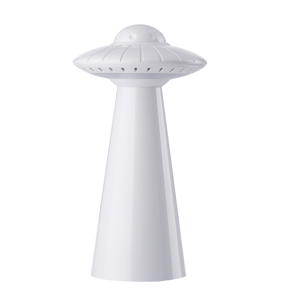 Modern UFO LED Desk Lamp – Rechargeable, Long-Lasting & Compact - Brightside Desk Co.