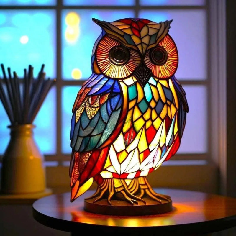 3D Animal Series Decorative Lamp – Handcrafted Resin Night Light (USB) - Brightside Desk Co.