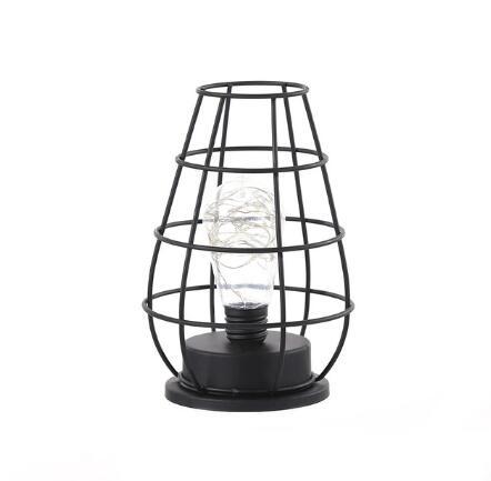 Artistic Hollow Table Lamp – Iron Decor Light - Brightside Desk Co.