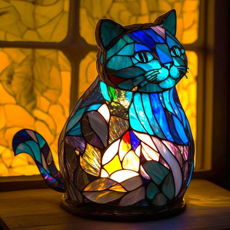 3D Animal Series Decorative Lamp – Handcrafted Resin Night Light (USB) - Brightside Desk Co.
