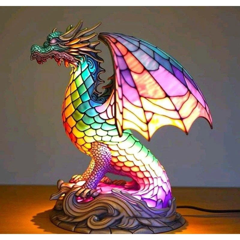 3D Animal Series Decorative Lamp – Handcrafted Resin Night Light (USB) - Brightside Desk Co.
