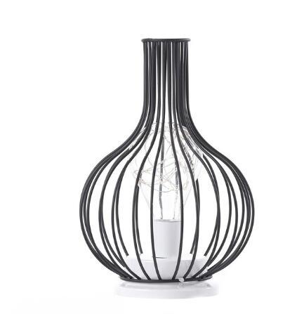 Artistic Hollow Table Lamp – Iron Decor Light - Brightside Desk Co.