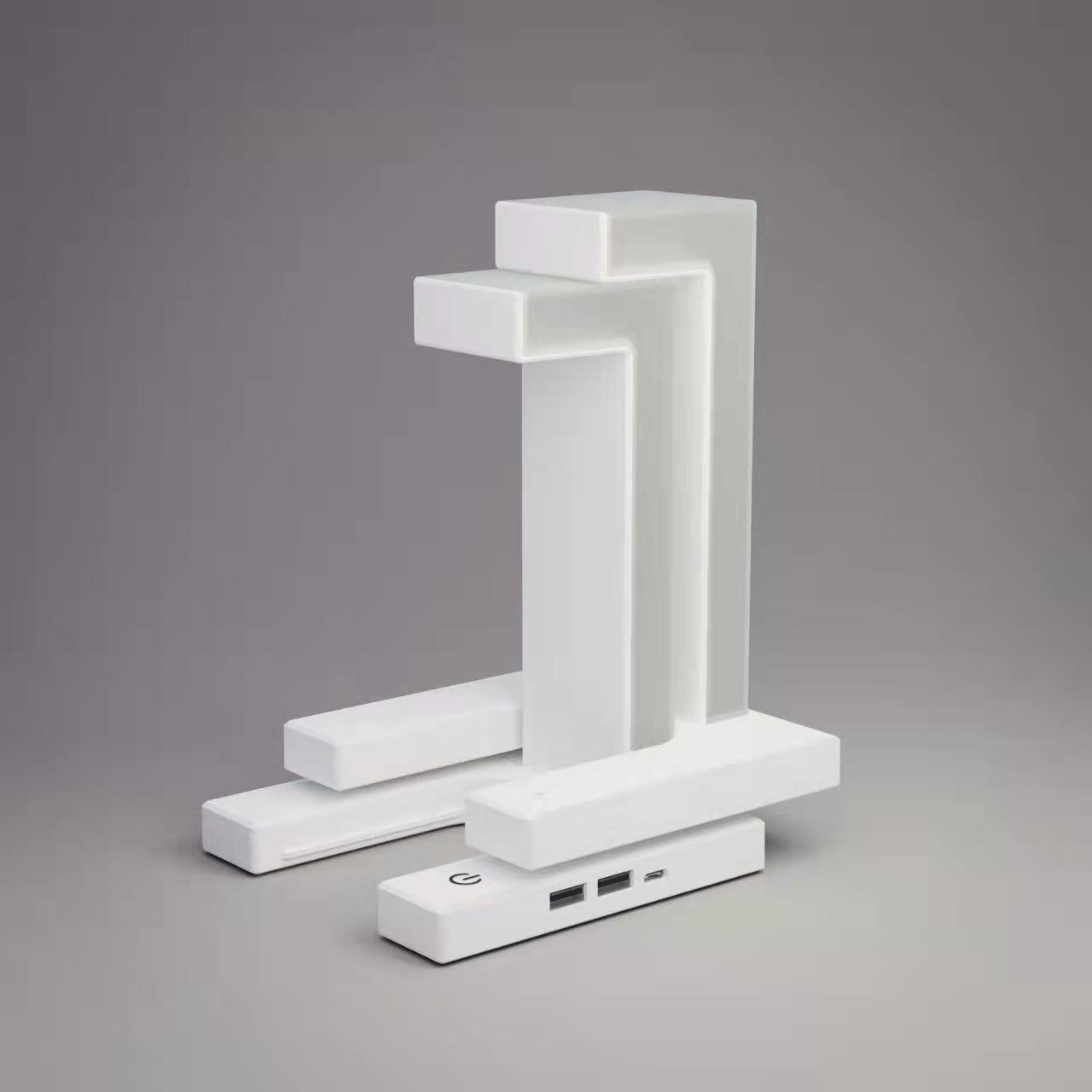 Floating Balance Table Lamp – Wireless Charging LED Desk Light - Brightside Desk Co.