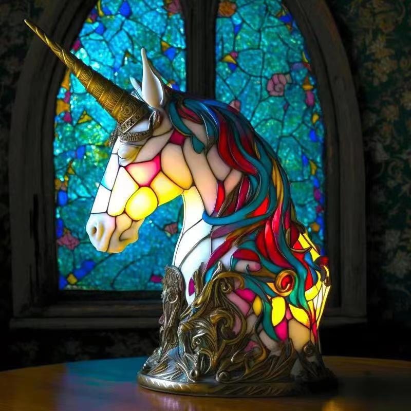 3D Animal Series Decorative Lamp – Handcrafted Resin Night Light (USB) - Brightside Desk Co.